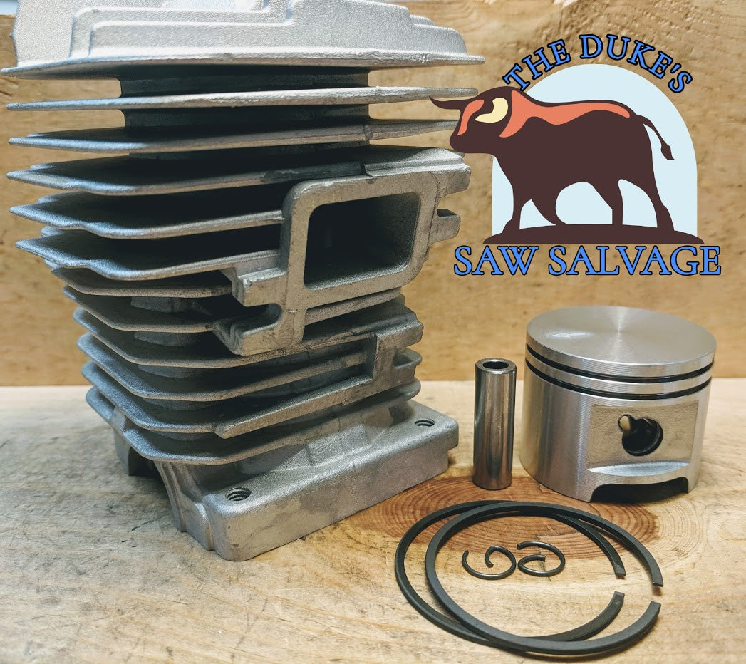 THE DUKE'S CHROME PISTON AND CYLINDER STIHL 029 MS290  KIT 1127 020 1210 46mm