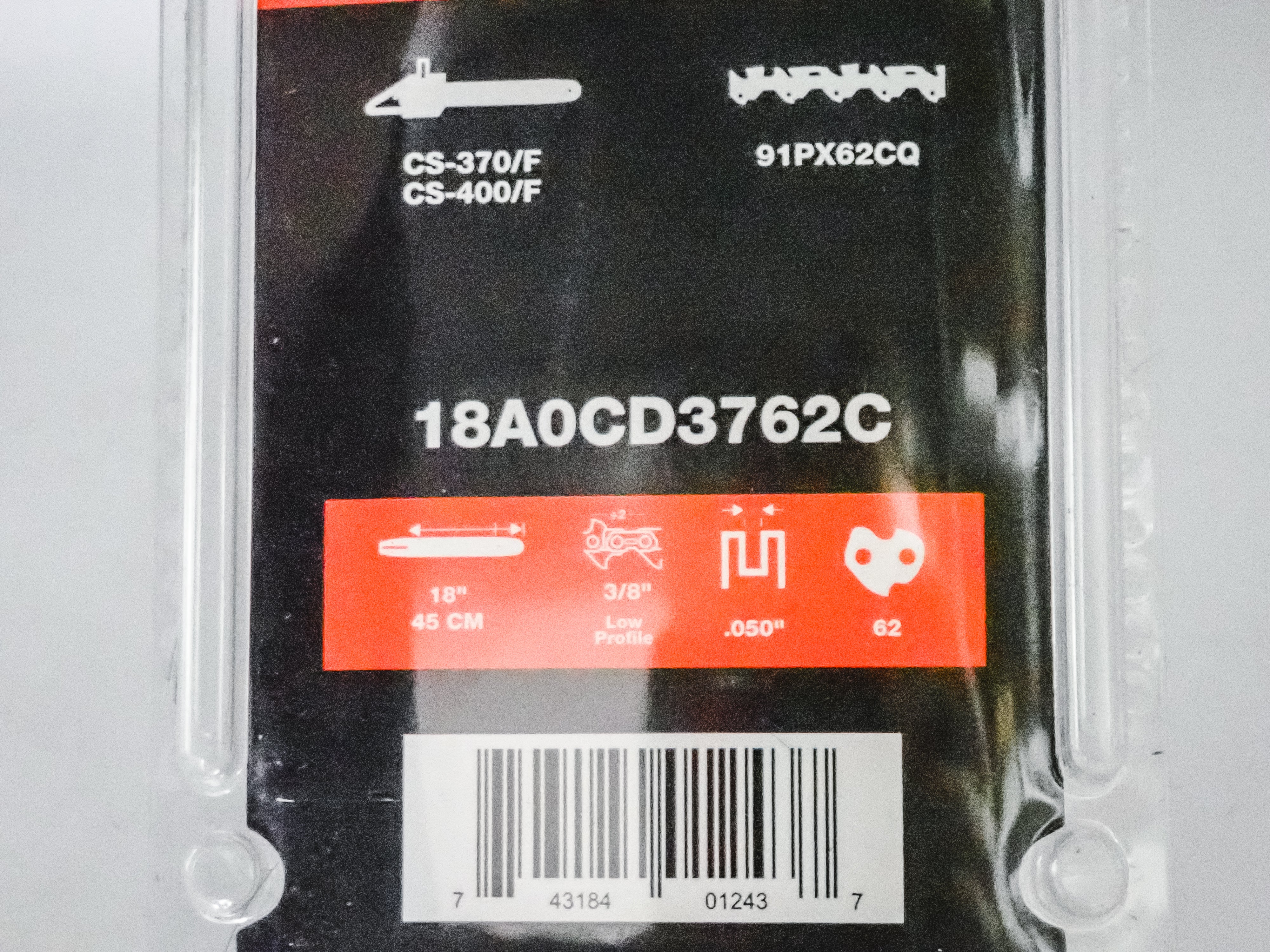 ECHO Ersatzteil – Motorsägen-Kettenschwert 45,7 Cm, Passt Für CS-370 Und CS-400