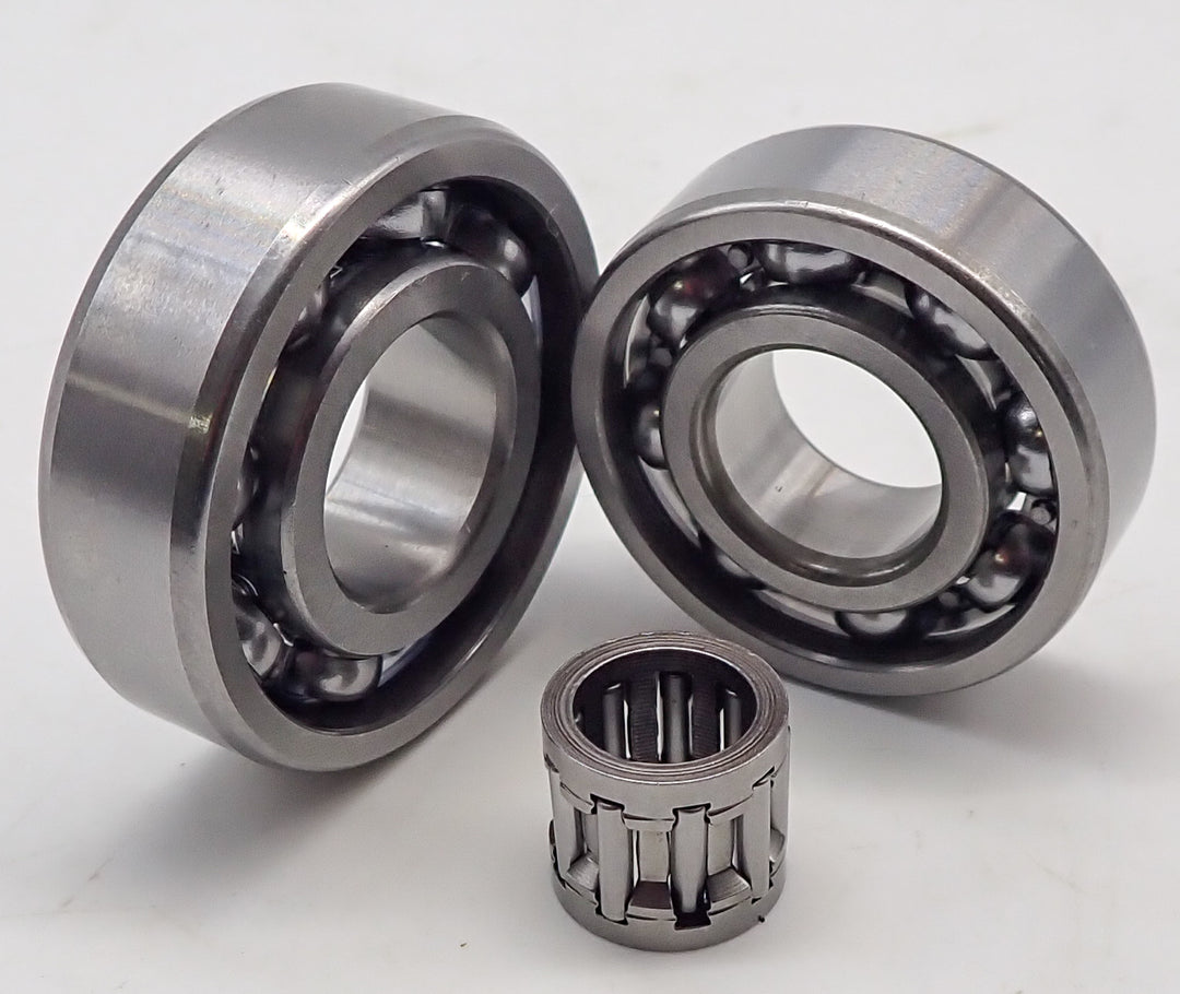 THE DUKE'S CRANKSHAFT AND WRIST PIN BEARING SET FITS STIHL TS400