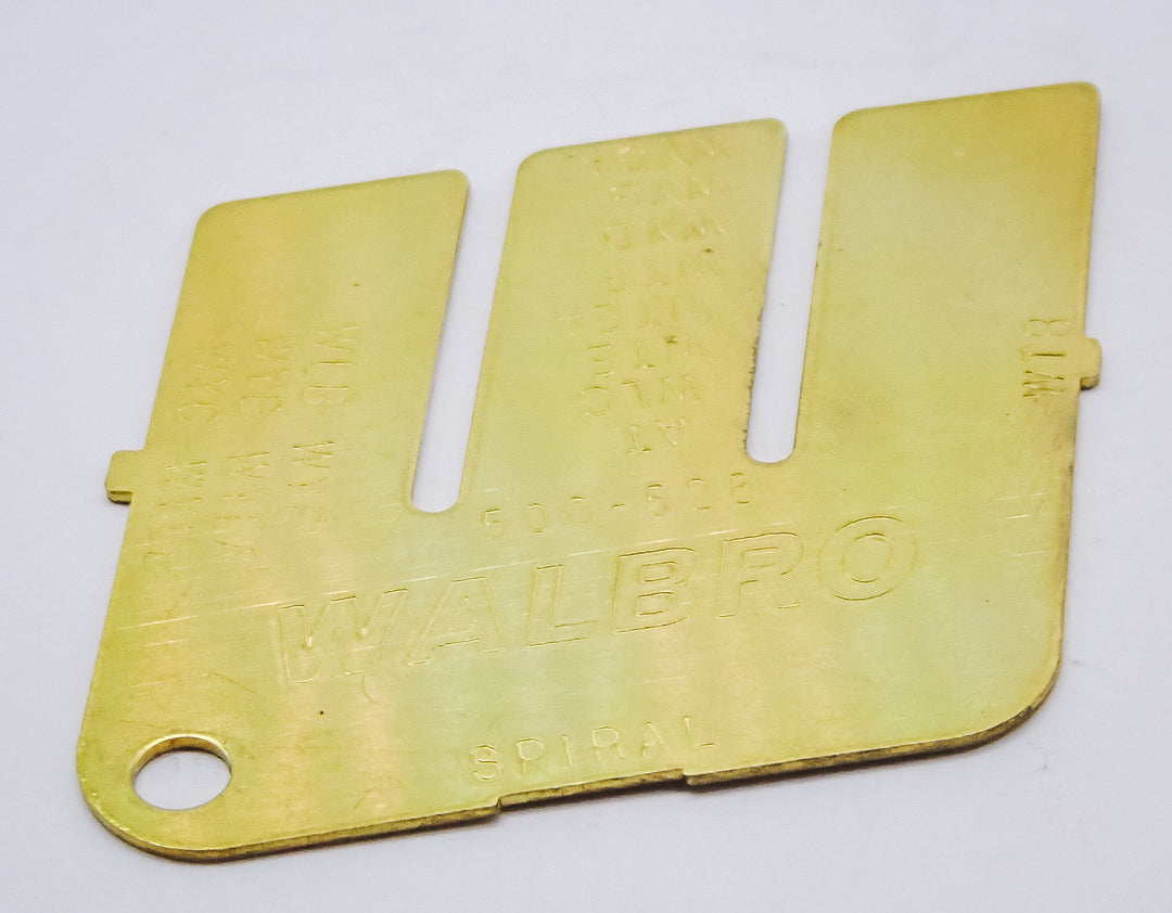GENUINE WALBRO METERING LEVER GAUGE 500-528