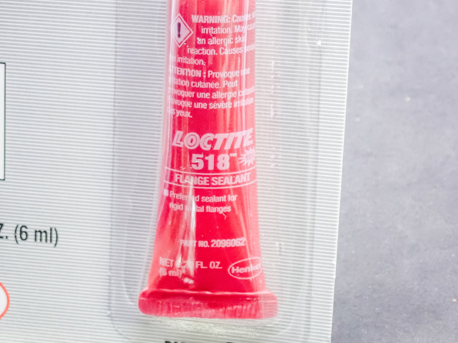 GENUINE LOCTITE 518 FLANGE SEALANT CHAINSAW 6ML TUBE Saw Salvage