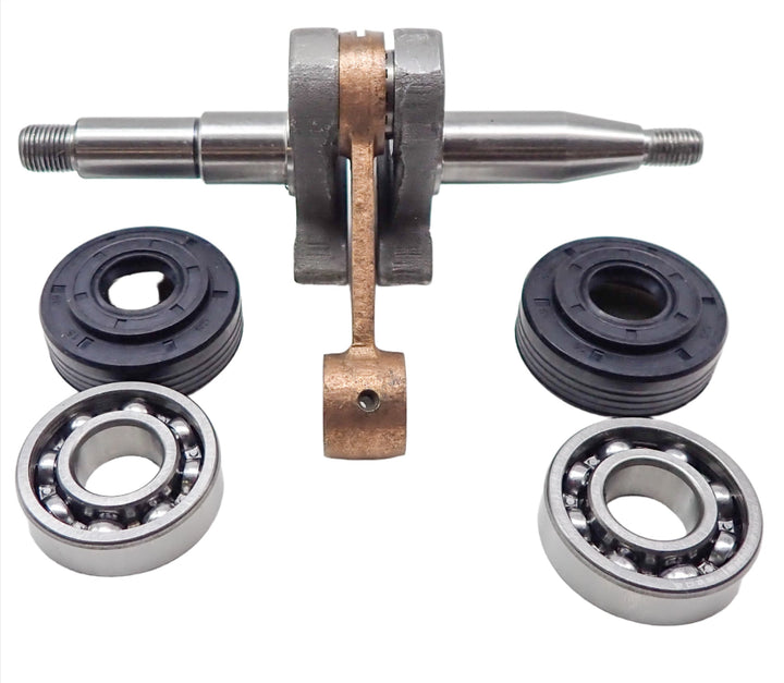 THE DUKE'S CRANKSHAFT WITH BEARINGS AND SEALS FITS HUSQVARNA 340 345 350