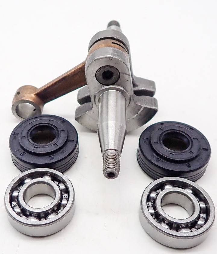 THE DUKE'S CRANKSHAFT WITH BEARINGS AND SEALS FITS HUSQVARNA 340 345 350