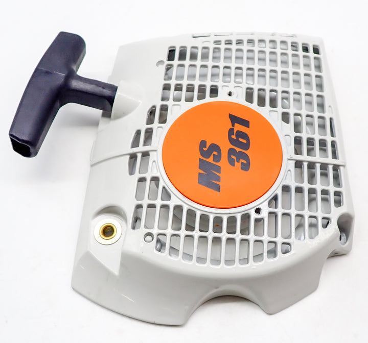 THE DUKE'S RECOIL REWIND PULL STARTER COVER FITS STIHL MS341 MS361 HOLZFFORMA G366