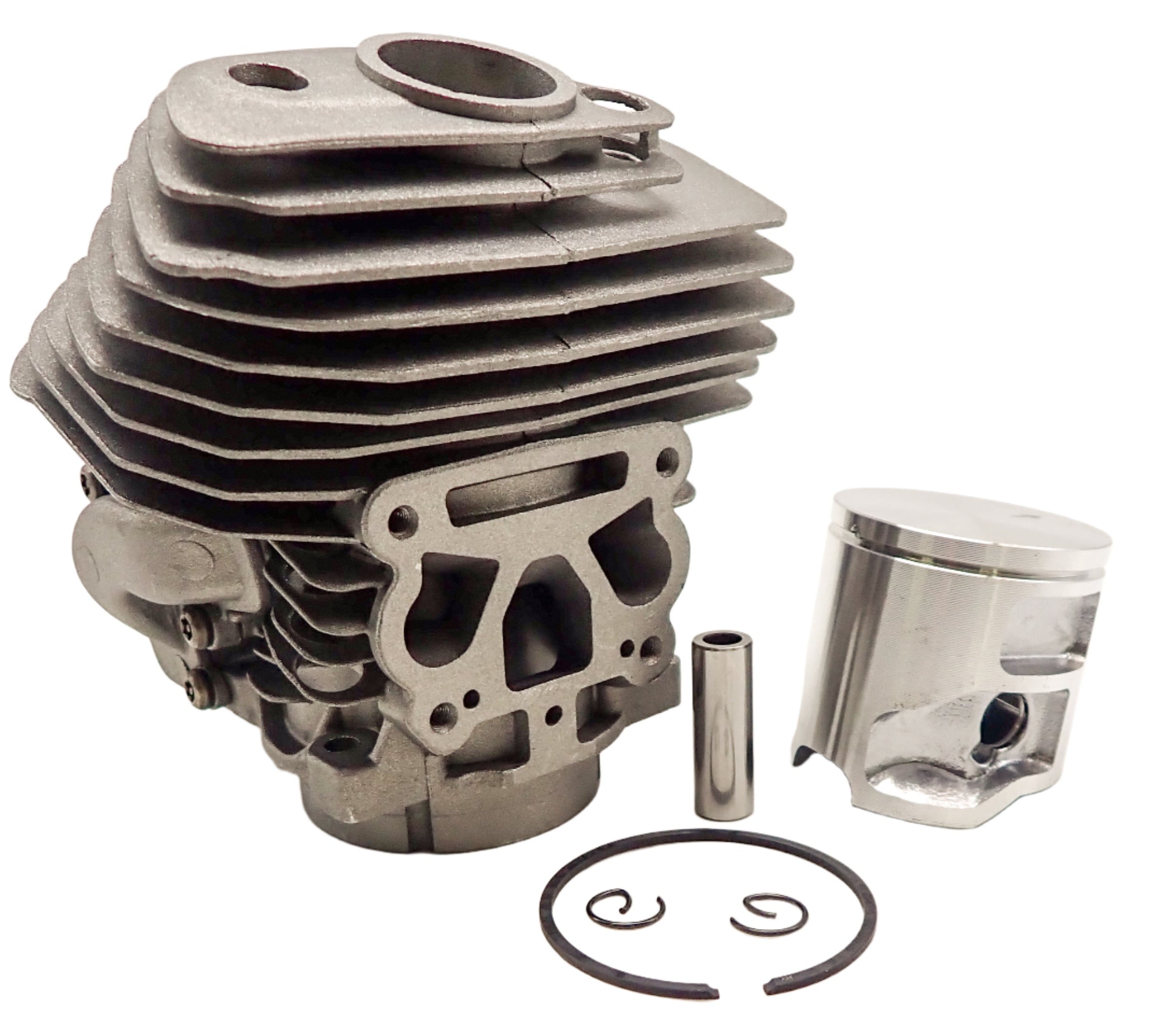 Kit Cylindre Piston 55 Mm Pour Tronçonneuse Husqvarna 385/390 - Pièce De Rechange 544 00 65-02