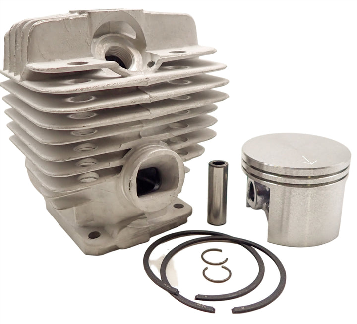 THE DUKE'S CHROME PISTON & CYLINDER FITS STIHL 044 10MM PIN 50MM