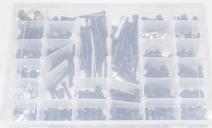 340 PIECE HARDWARE KIT SCREWS BOLTS ETC FOR HUSQVARNA CHAINSAWS