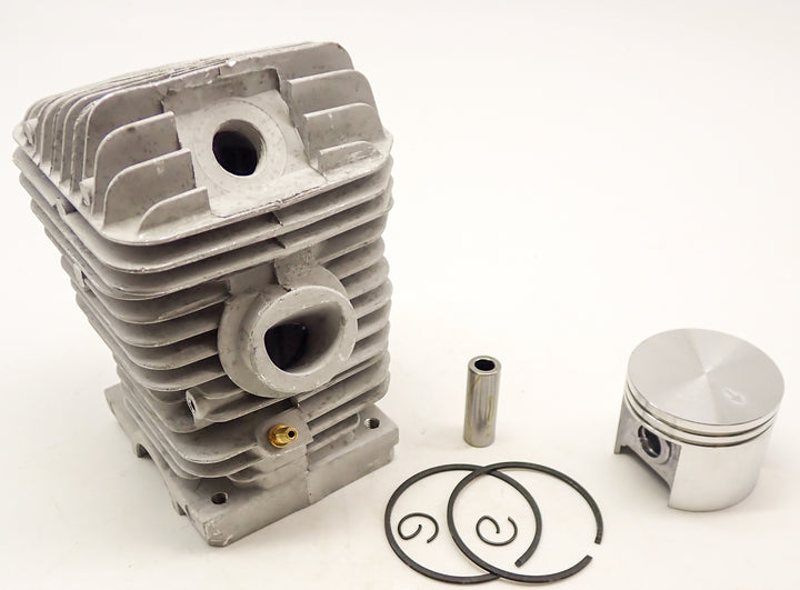 THE DUKE'S CHROME PLATED PISTON AND CYLINDER FITS STIHL 021 023 025 MS 210 230 250  42.5MM