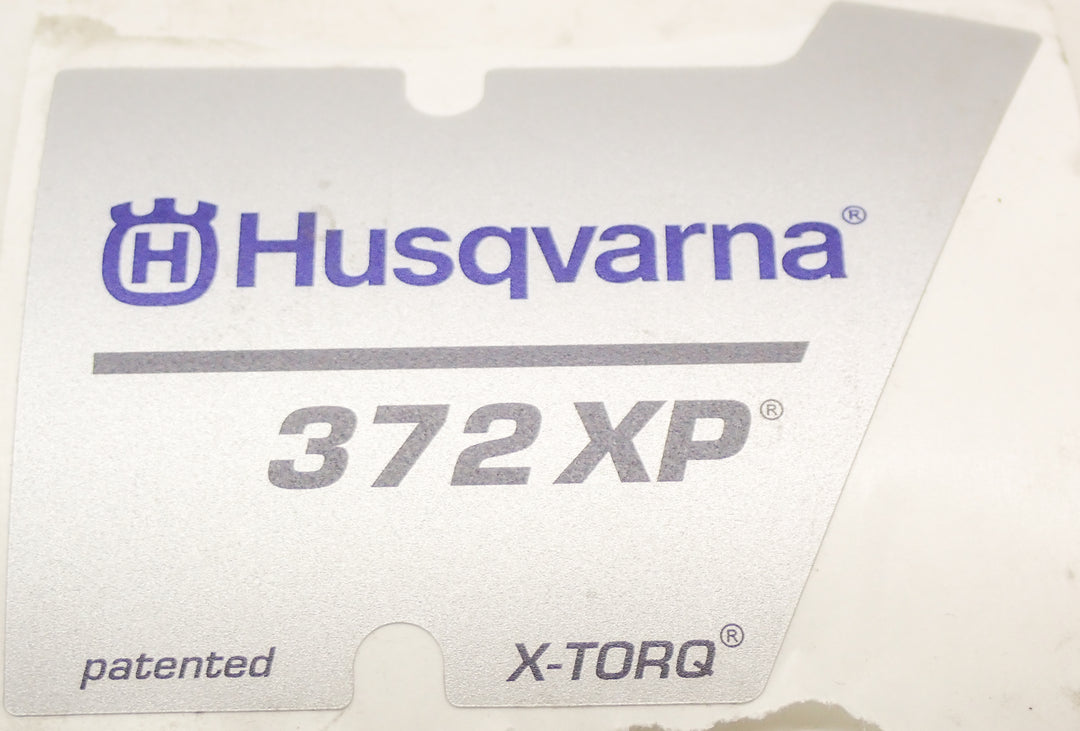 GENUINE STARTER DECAL FITS HUSQVARNA  372XP X-TORQ 537230212