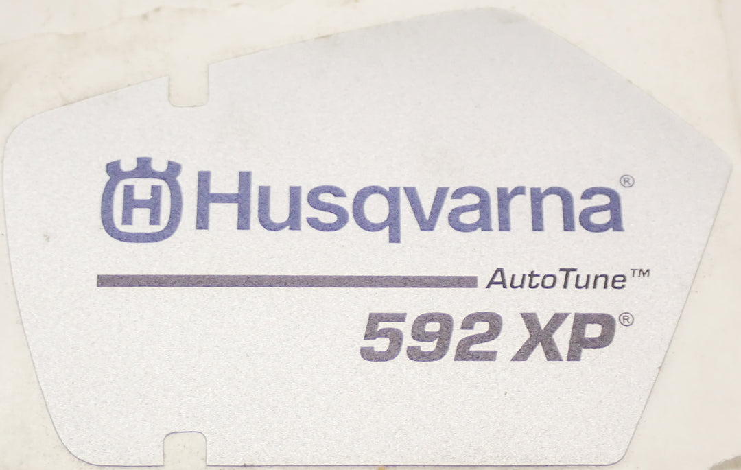 GENUINE STARTER DECAL FITS HUSQVARNA  592XP 599333504