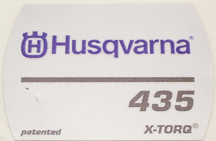 GENUINE STARTER DECAL FITS HUSQVARNA 435 504546801