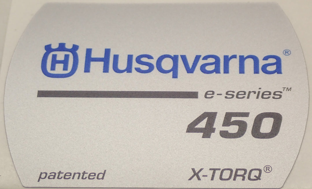 GENUINE DECAL FITS HUSQVARNA 450 X-TORQ E-SERIES 544377102