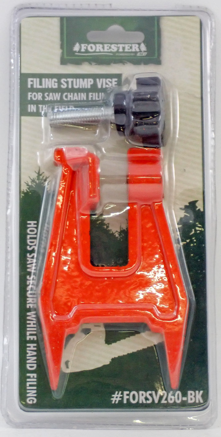 FORESTER CHAINSAW FILING STUMP VISE TOOL