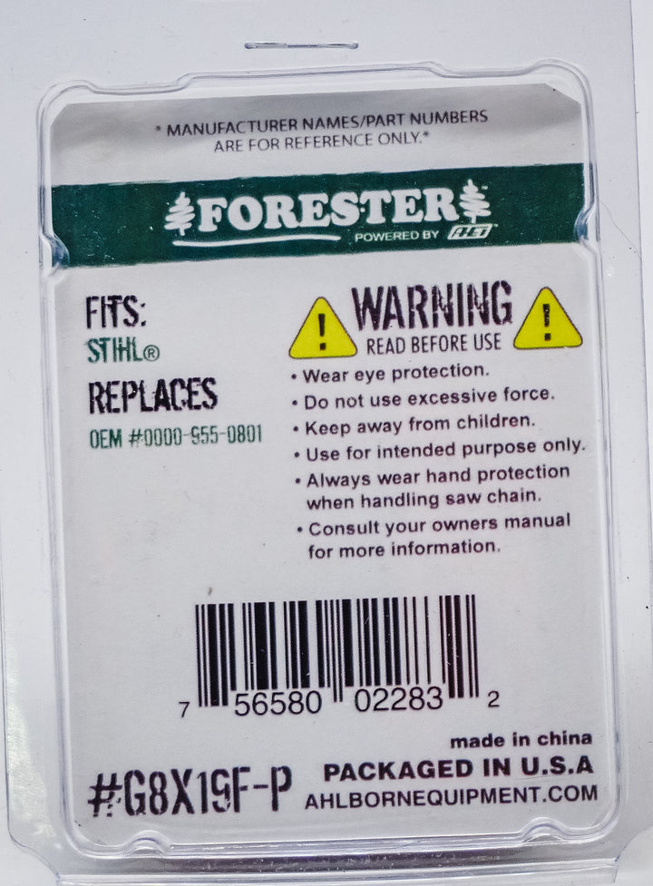 FORESTER 4PC BAR NUT KIT FITS MOST STIHL CHAINSAW