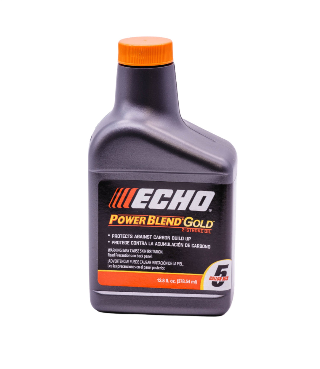 GENUINE ECHO POWER BLEND 2 STROKE OIL 12.8 BOTTLE 5 GALLON MIX