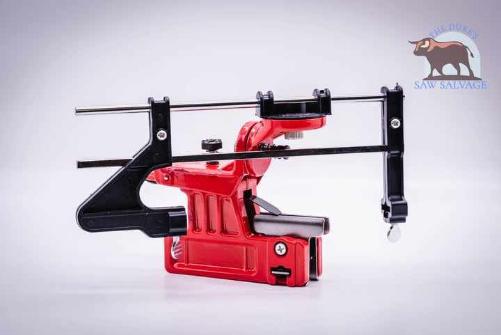 THE DUKE'S CHAINSAW CHAIN FILING GUIDE SHARPENING TOOL