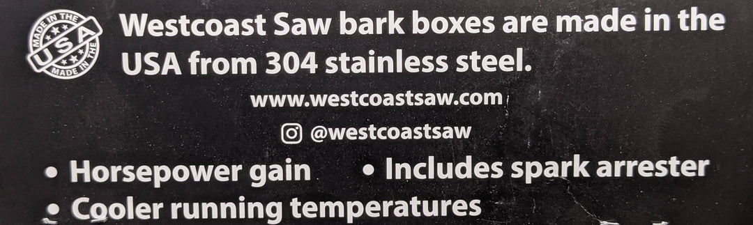 WESTCOAST SAW BARK BOX FITS STIHL MS880 MS881