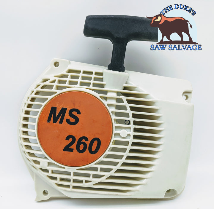 THE DUKE'S RECOIL REWIND PULL STARTER COVER FITS STIHL 024 026 MS260