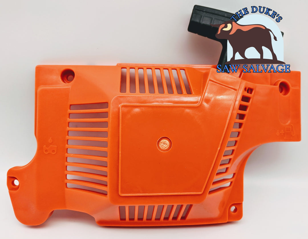 THE DUKE'S RECOIL REWIND PULL STARTER COVER FITS HUSQVARNA 51 55 RANCHER