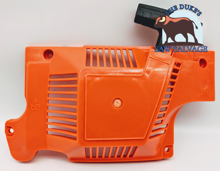 THE DUKE'S RECOIL REWIND PULL STARTER COVER FITS HUSQVARNA 51 55 RANCHER