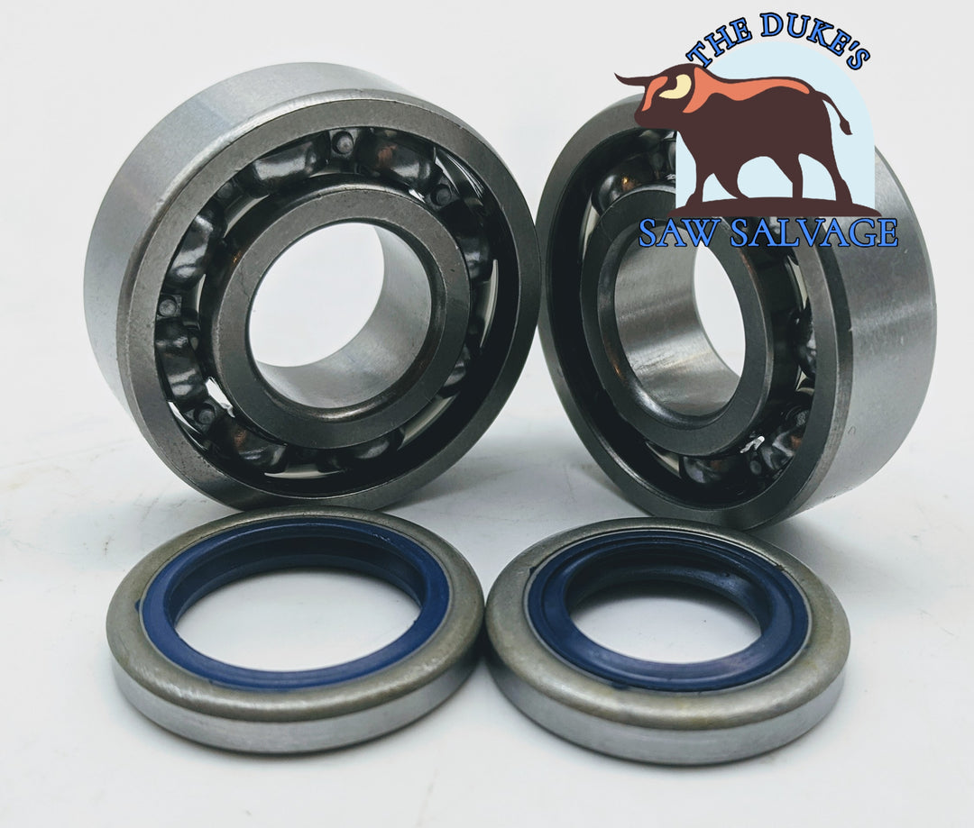 THE DUKE'S CRANK BEARING AND SEAL SET FITS HUSQVARNA 362 365 371XP 372XP HOLZFFORMA G372