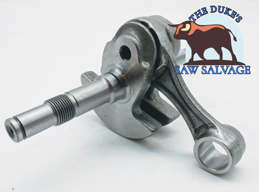 THE DUKE'S CRANKSHAFT FITS STIHL 044 MS440 HOLZFFORMA G444 12MM WRIST PIN 1128 030 0406