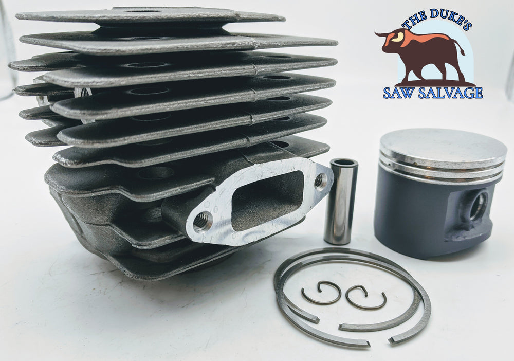 DUKE'S MOLY COATED PISTON & NIKASIL CYLINDER FITS HUSQVARNA 365 371XP 372XP - www.SawSalvage.co Traverse Creek Inc.