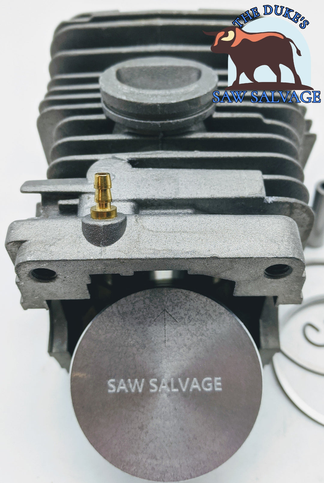 DUKE'S MOLY COATED PISTON & CYLINDER FITS STIHL 029 039 MS290 MS310 MS390 49MM - www.SawSalvage.co Traverse Creek Inc.