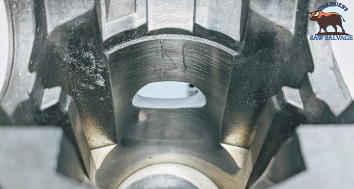 DUKE'S MOLY COATED PISTON & CYLINDER FITS STIHL 029 039 MS290 MS310 MS390 49MM - www.SawSalvage.co Traverse Creek Inc.