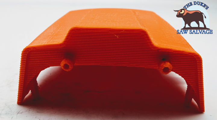 DUKE'S REPLICA AIR FILTER COVER FITS HUSQVARNA 285 298 2100 2101 VERSION 2.0 - www.SawSalvage.co Traverse Creek Inc.