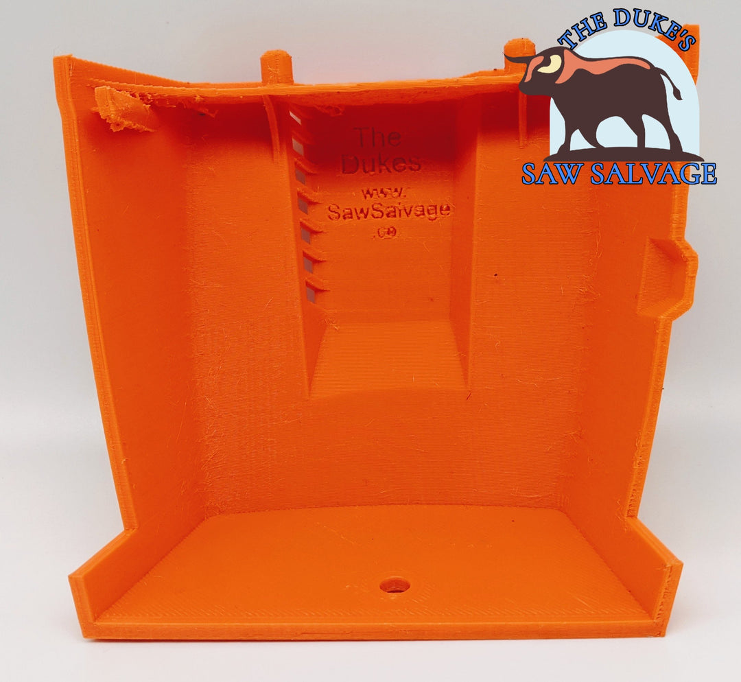 DUKE'S REPLICA AIR FILTER COVER FITS HUSQVARNA 285 298 2100 2101 VERSION 2.0 - www.SawSalvage.co Traverse Creek Inc.
