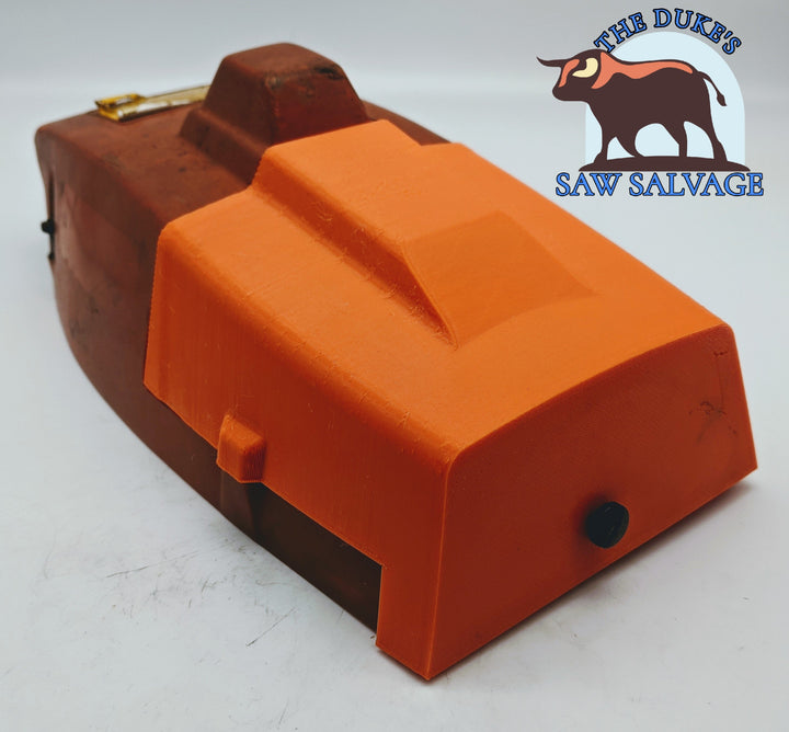 DUKE'S REPLICA AIR FILTER COVER FITS HUSQVARNA 285 298 2100 2101 VERSION 2.0 - www.SawSalvage.co Traverse Creek Inc.