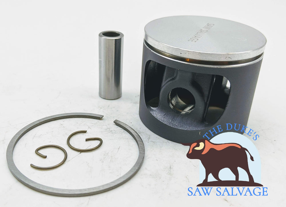 THE DUKE'S PERFORMANCE COATED PISTON FITS HUSQVARNA 266XP 50MM - www.SawSalvage.co Traverse Creek Inc.