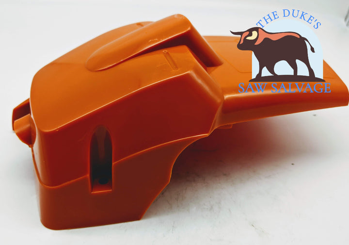 THE DUKE'S TOP CYLINDER COVER FITS HUSQVARNA 340 345 350 - www.SawSalvage.co Traverse Creek Inc.