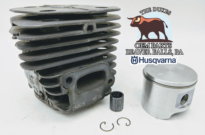 GENUINE OEM FITS HUSQVARNA 350 353 PISTON AND CYLINDER KIT 537 25 31-04