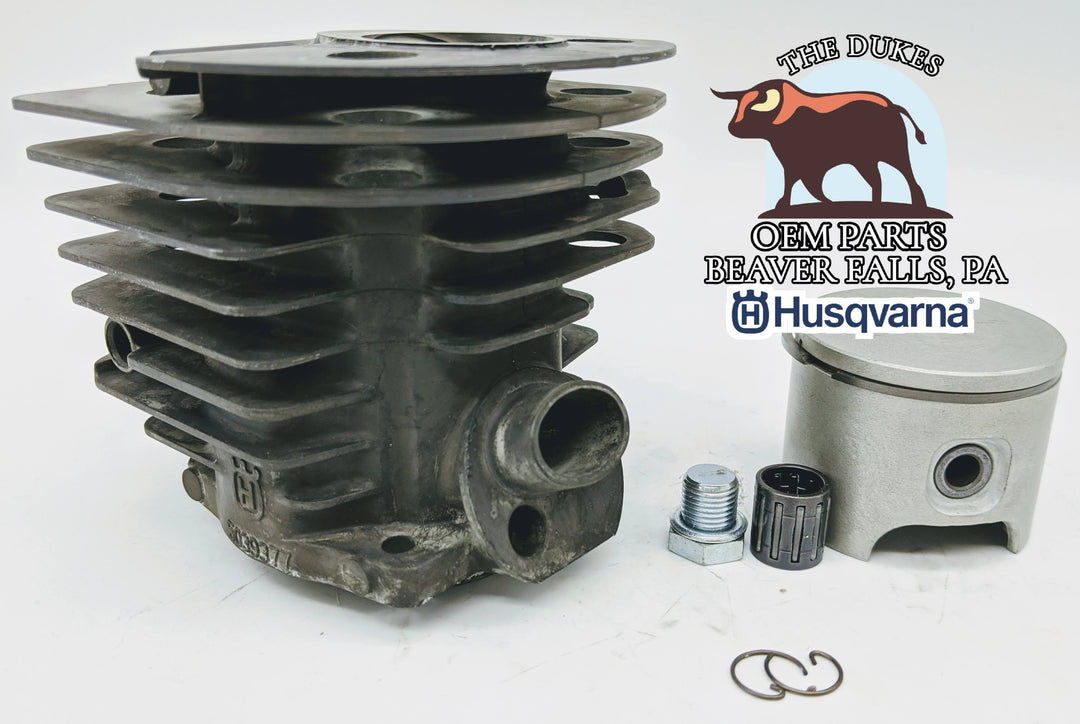 GENUINE OEM PISTON AND CYLINDER KIT FITS HUSQVARNA 51 55 RANCHER  503 60 91-71