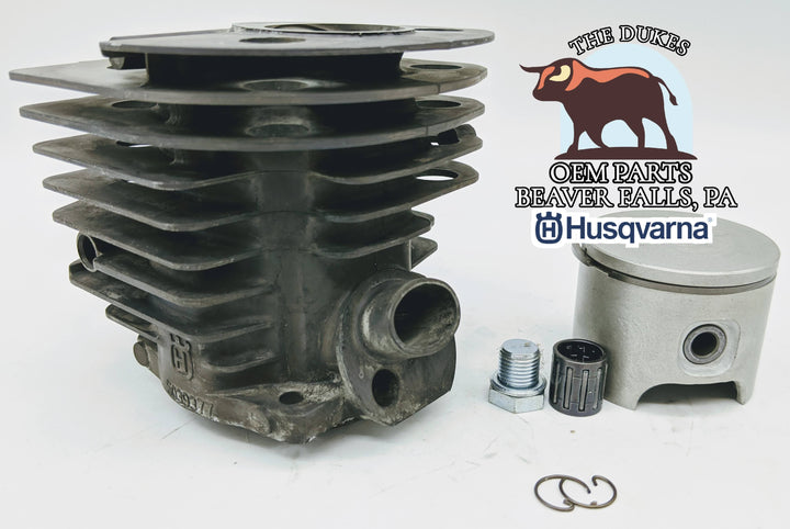 GENUINE OEM PISTON AND CYLINDER KIT FITS HUSQVARNA 51 55 RANCHER  503 60 91-71