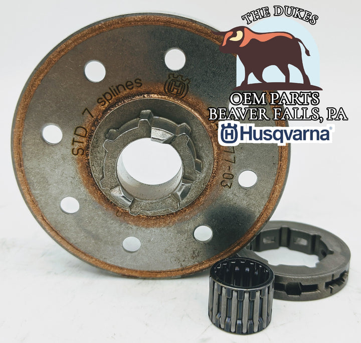 GENUINE OEM DRIVE SPROCKET CLUTCH DRUM FITS HUSQVARNA 555 562XP  3/8-7T