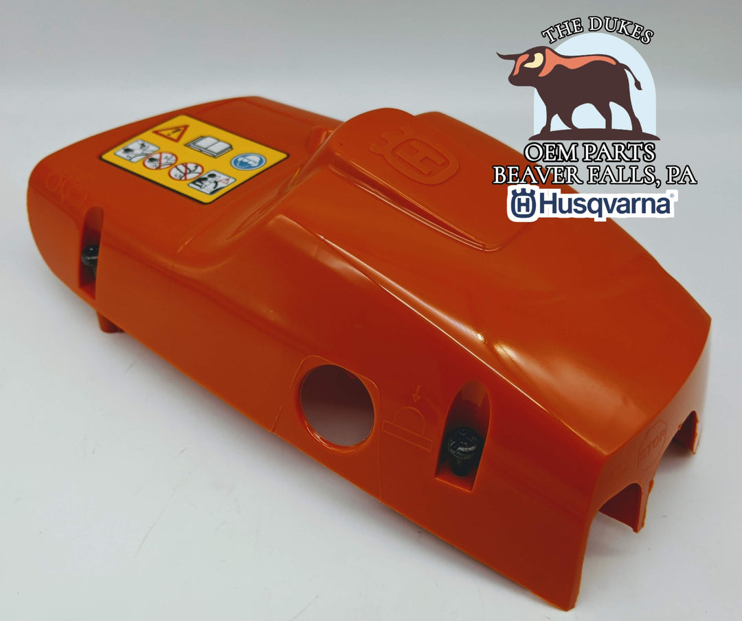 GENUINE OEM  TOP CYLINDER COVER FITS HUSQVARNA 455 460 461 RANCHER 537 30 89-01