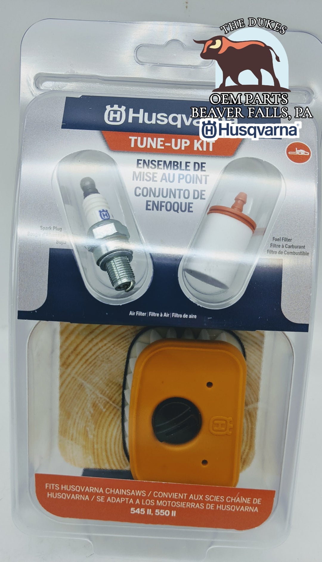 GENUINE MAINTENANCE TUNE UP KIT FITS HUSQVARNA  545 550XP MARK II CHAINSAWS