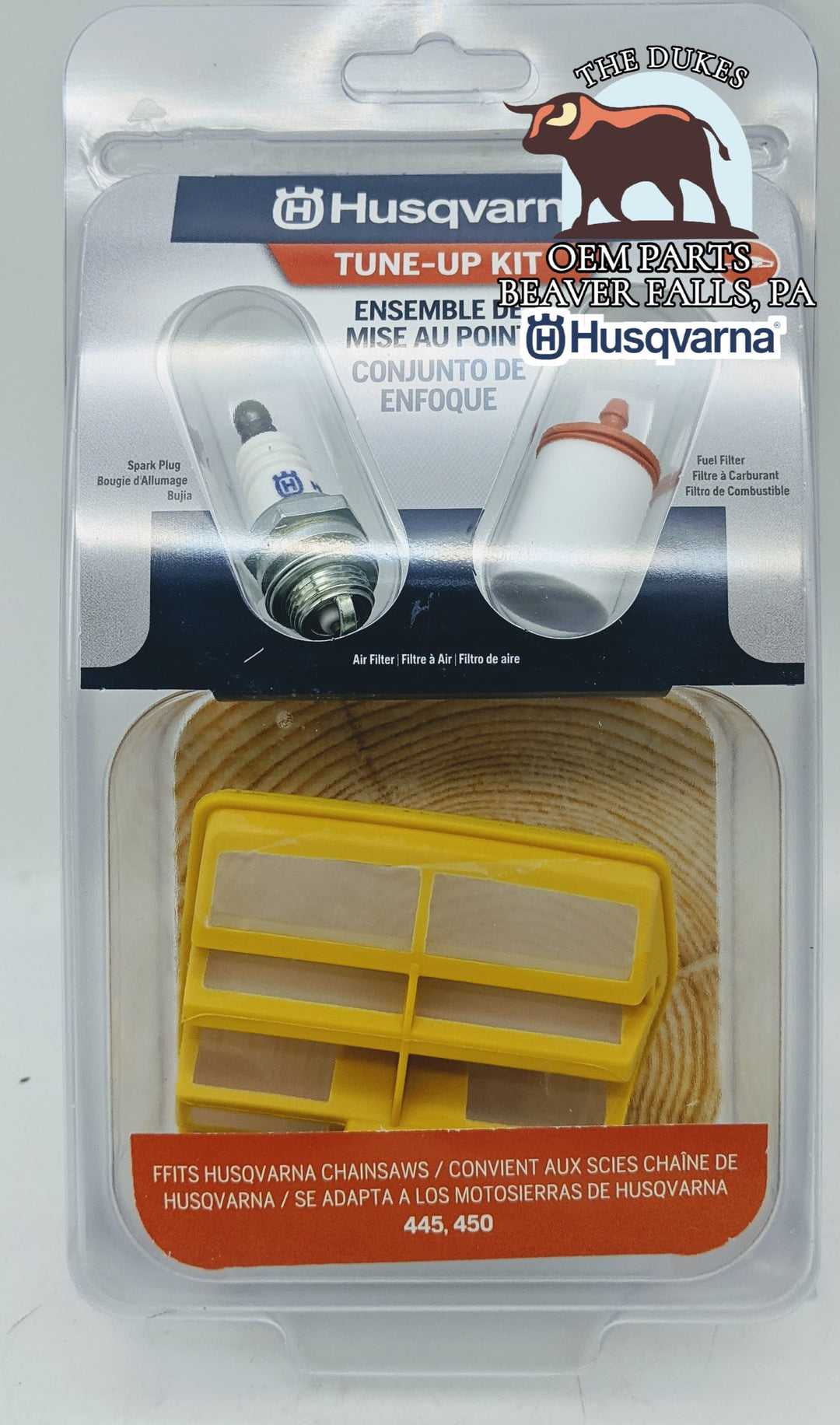 RUURUU - Colector De Admisión Para Motosierra Husqvarna 445 450 450E