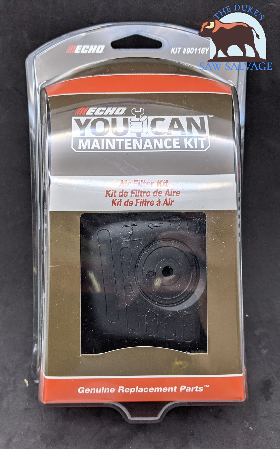 GENUINE OEM ECHO YOU-CAN AIR FILTER KIT 90116Y FITS SRM-225 PAS-225 + MORE
