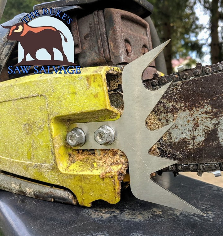 THE DUKE'S POULAN 3400 3700 3800 4000 PRO 375 385 395 BUCKING FELLING SPIKE