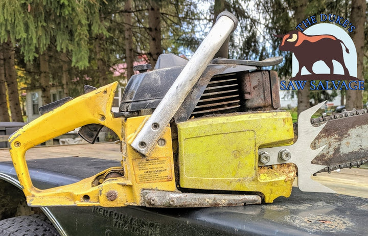 THE DUKE'S POULAN 3400 3700 3800 4000 PRO 375 385 395 BUCKING FELLING SPIKE