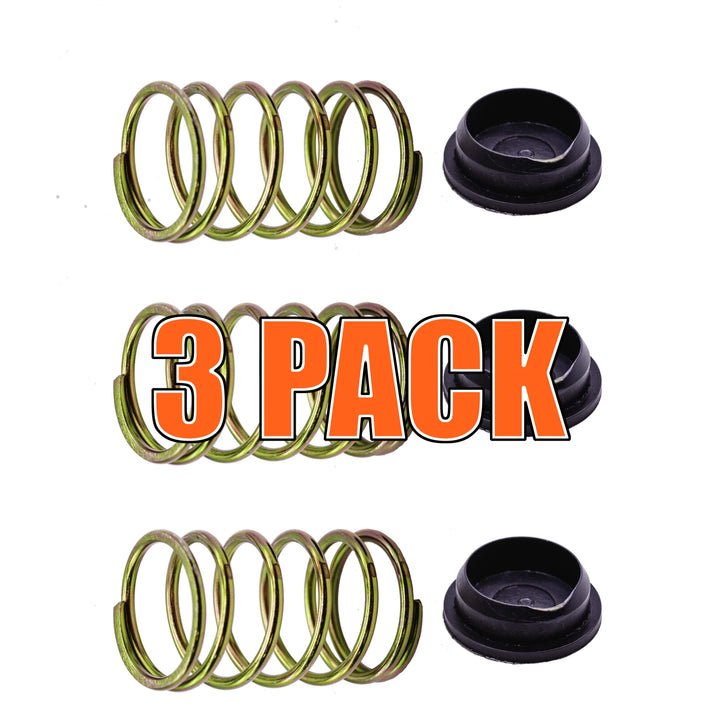 3 - PACK GENUINE OEM ECHO SPRING AND CAP V494000840 + V450001880